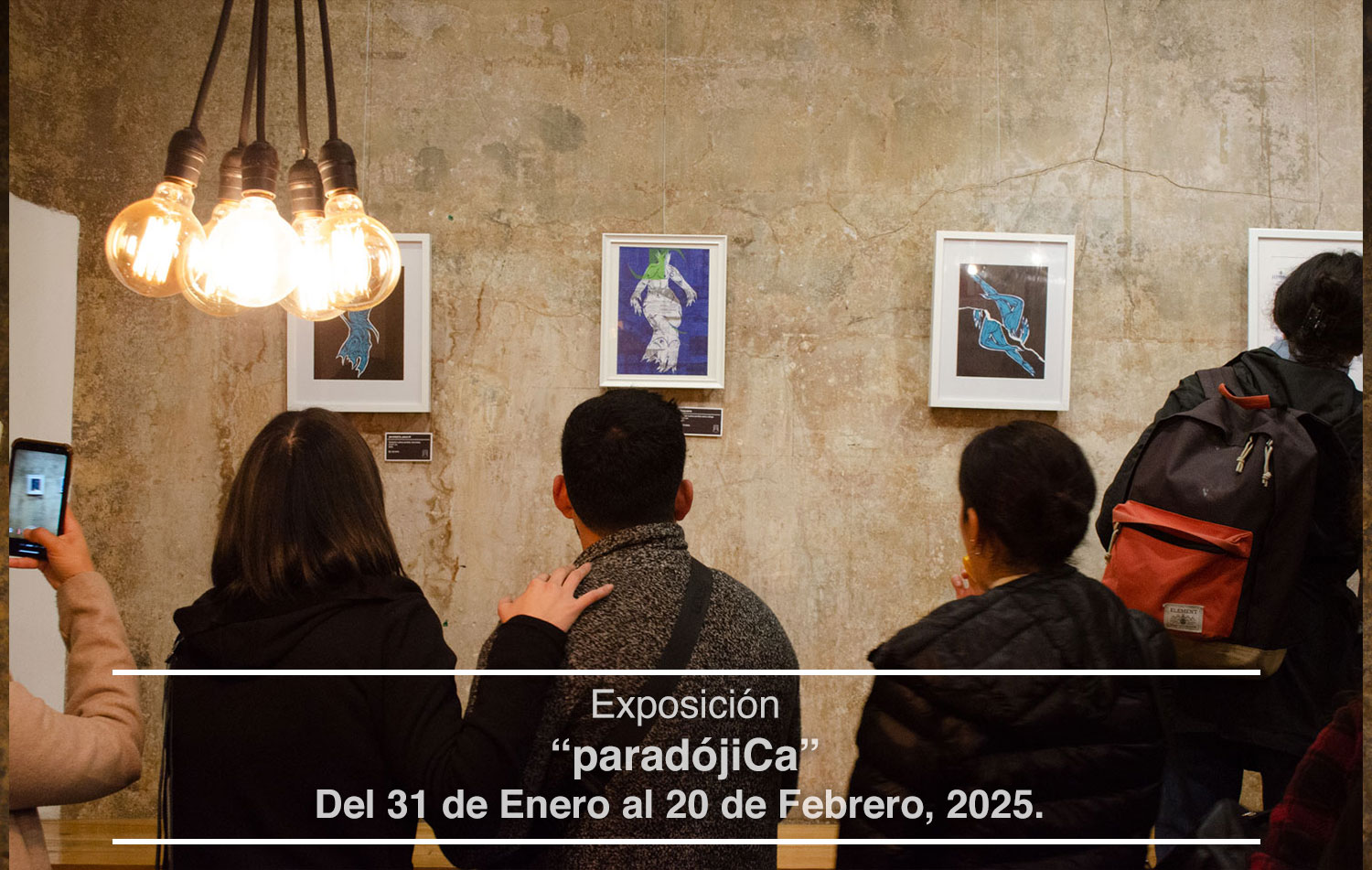 Exposición “paradójiCa” Del 31 de Enero al 20 de Febrero, 2025.