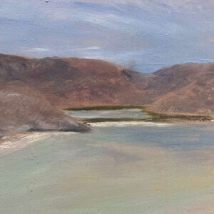 Pintura al óleo "Balandra" de Daniel Castro