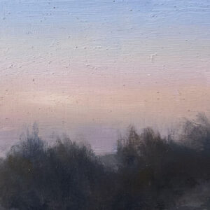 Pintura al óleo "Blue Hour" de Daniel Castro