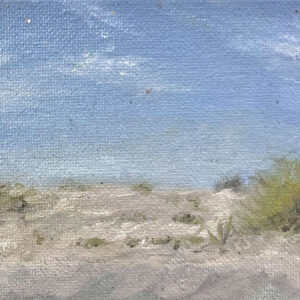 Pintura al óleo "Dunas de Pacífica" de Daniel Castro
