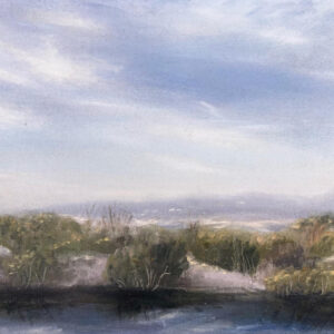 Pintura al óleo "Humedal" de Daniel Castro