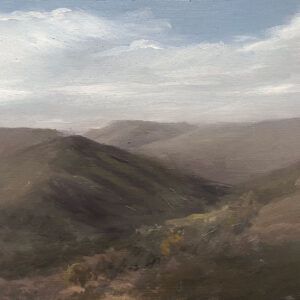 Pintura al óleo "Montañas del Tigre" de Daniel Castro