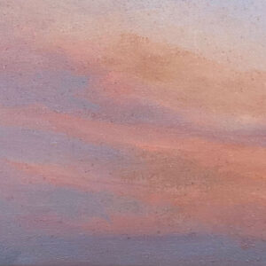 Pintura al óleo "Nube de humo II" de Daniel Castro