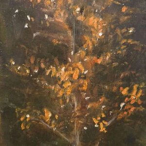 Pintura al óleo "Otoño en San Miguel" de Daniel Castro