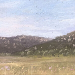 Pintura al óleo "Primavera en el porvenir" de Daniel Castro